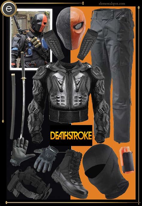 deathstroke costume|deathstroke costume for sale.